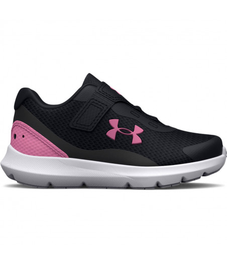 UNDER ARMOUR GINF Surge 3 AC Shoes 3025015-001 ΜΑΥΡΟ
