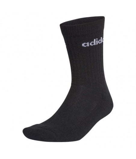 ADIDAS Half-Cushioned Crew Socks 3 Pairs GE6171 ΜΑΥΡΟ