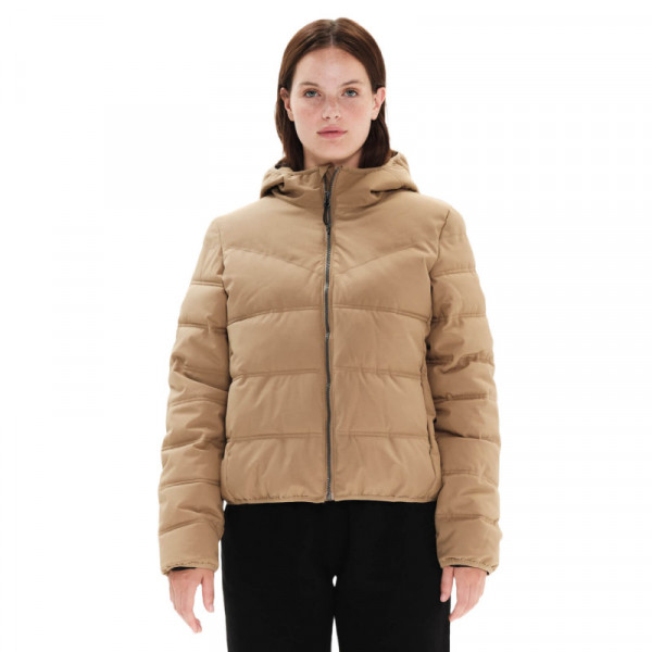 EMERSON Women's P.P. Down Jacket with Hood 222.EW10.18 BEIGE