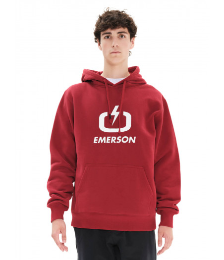 EMERSON Men's Hooded Sweat 222.EM20.01 RED