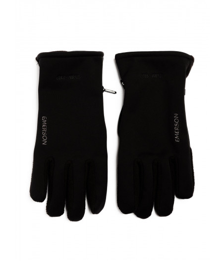 EMERSON Men's Gloves 222.EU07.03 ΜΑΥΡΟ