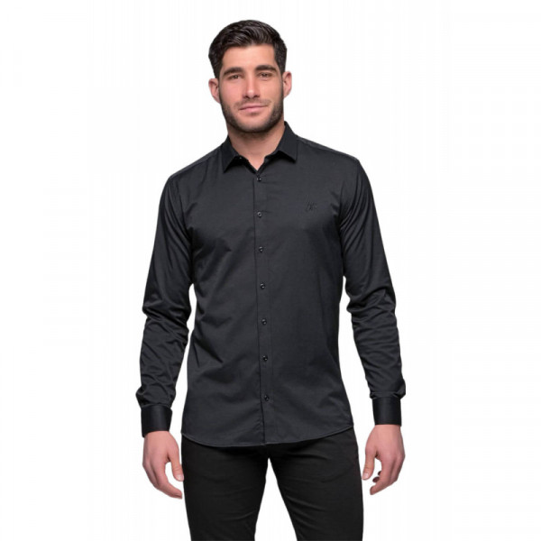 BEN TAILOR Valery Shirt BENT.0566 ΜΑΥΡΟ