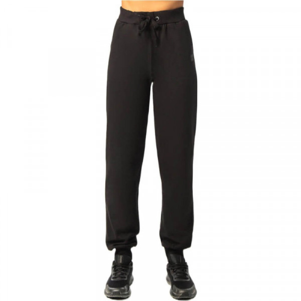 BE:NATION Carrot Pant With Rib 02102207-01 ΜΑΥΡΟ