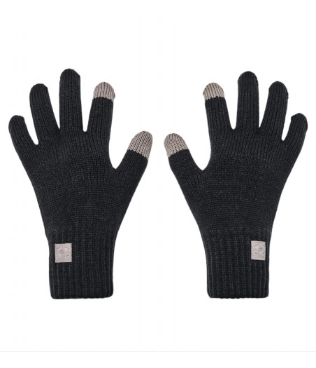 UNDER ARMOUR Women's Halftime Gloves 1373158-001 ΜΑΥΡΟ