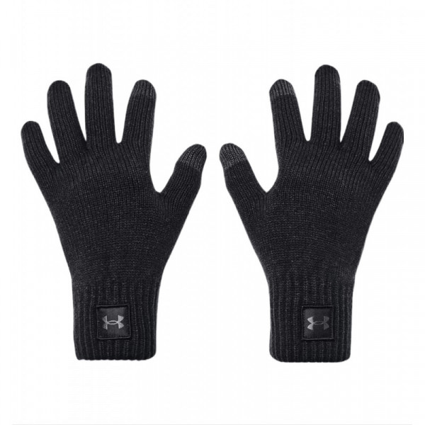 UNDER ARMOUR Men's Halftime Gloves 1373157-001 ΜΑΥΡΟ