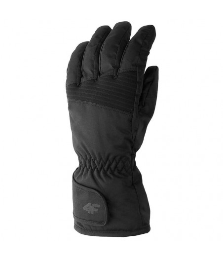 4F Men's Thinsulate Ski Gloves H4Z22-REM001-20S ΜΑΥΡΟ