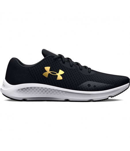UNDER ARMOUR Men's Charged Pursuit 3 Running Shoes - ΜΑΥΡΟ