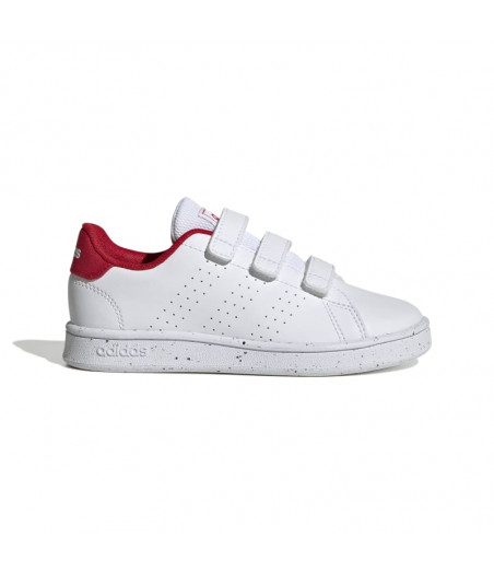 ADIDAS Advantage Lifestyle Court Hook-and-Loop Shoes - ΛΕΥΚΟ