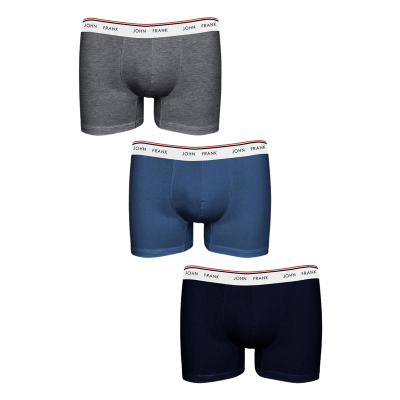 JOHN FRANK Boxers 3-Pack -...