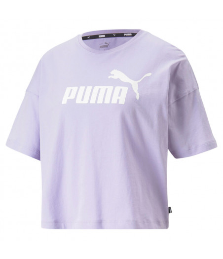 PUMA Essentials Cropped Logo Tee - ΛΙΛΑ