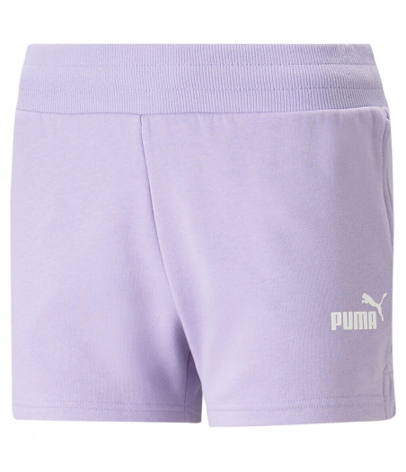 PUMA Essentials 4'' Women's Sweat Shorts - ΛΙΛΑ
