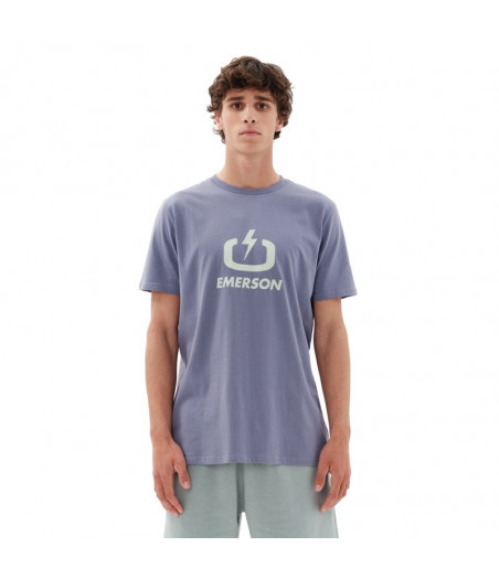 EMERSON Logo Men's Short Sleeve T-Shirt - ΜΩΒ