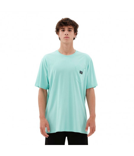 EMERSON Pocket Men's Short Sleeve T-Shirt - ΤΙΡΚΟΥΑΖ