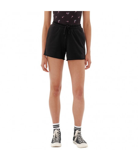 EMERSON Women's Sweat Shorts - ΜΑΥΡΟ