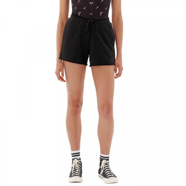 EMERSON Women's Sweat Shorts - ΜΑΥΡΟ