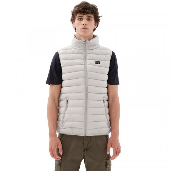 EMERSON Men's Lightweight Puffer Vest Jacket - ICE