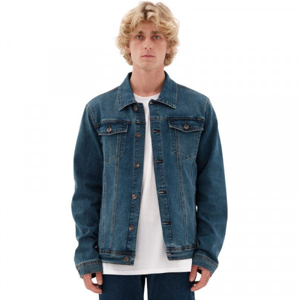 EMERSON Men's Denim Jacket - ΜΠΛΕ