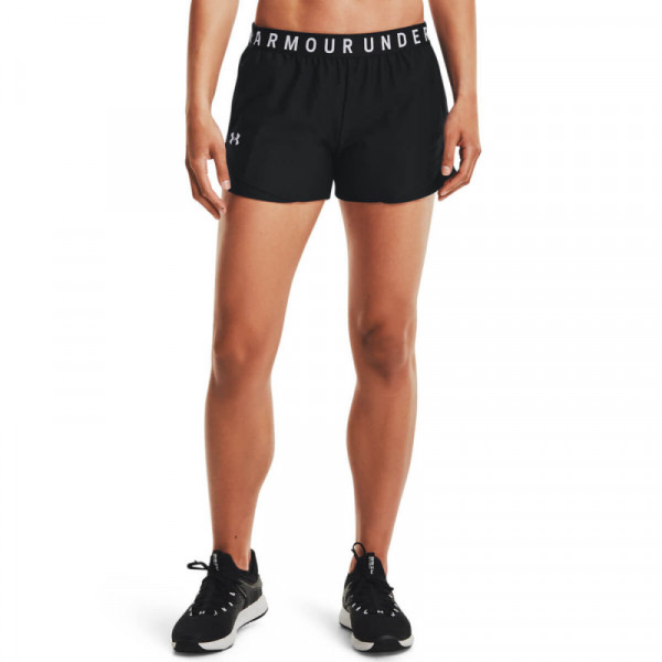 UNDER ARMOUR Women's UA Play Up Shorts 3.0 - ΜΑΥΡΟ