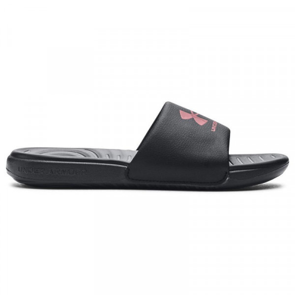 UNDER ARMOUR Women's UA Ansa Fixed Slides - ΜΑΥΡΟ