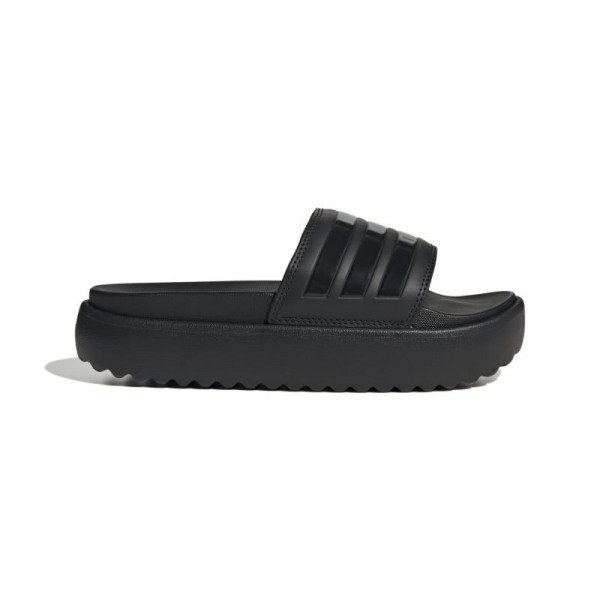 ADIDAS Adilette Platform Slides - ΜΑΥΡΟ