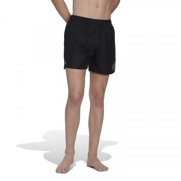 ADIDAS Logo Clx Swim Short Length - ΜΑΥΡΟ