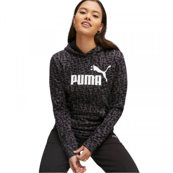 PUMA ESS Animal Women's Hoodie Γυναικεία Φούτερ Λεοπάρ