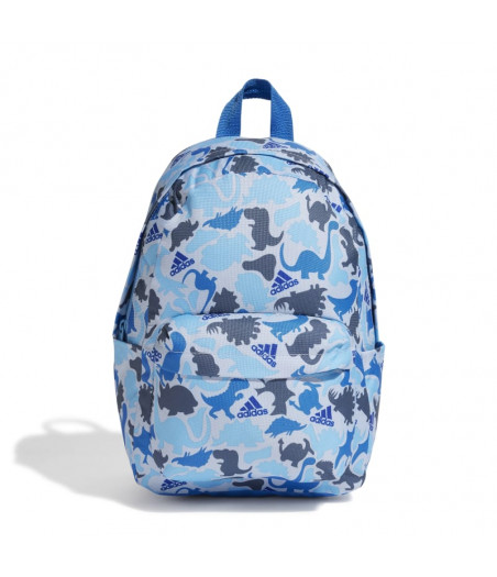 ADIDAS Printed Backpack Kids Παιδική Τσάντα Πλάτης Γαλάζια