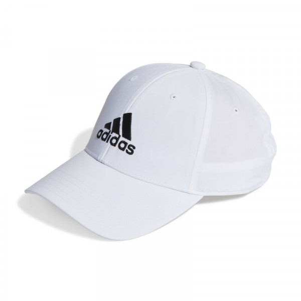 ADIDAS Embroidered Logo Lightweight Baseball Cap Καπέλο Jockey ΛΕΥΚΟ