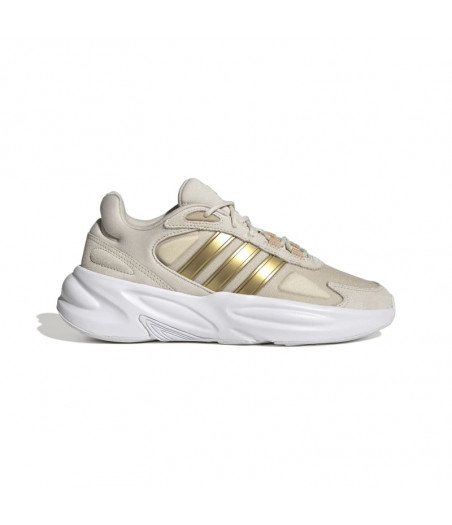 ADIDAS Ozelle Cloudfoam Lifestyle Running Shoes Γυναικεία Sneakers Μπεζ