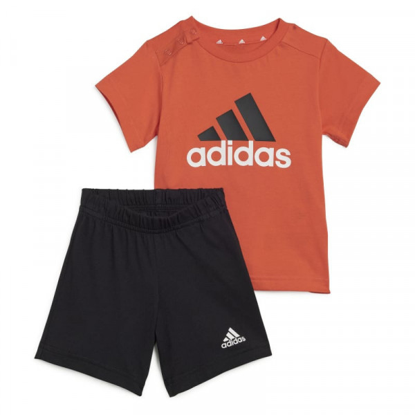 ADIDAS Essentials Organic Cotton Βρεφικό Σετ Αγόρι - Πορτοκαλί