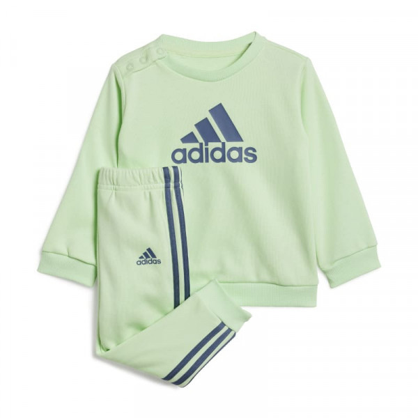 ADIDAS Badge of Sport French Terry Jogger Βρεφικό Σετ Φόρμα - LIME