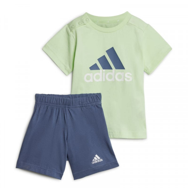 ADIDAS Essentials Organic Cotton Βρεφικό Σετ Αγόρι - Lime