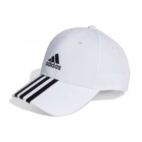 ADIDAS Baseball 3-Stripes Cotton Twill Baseball Cap Καπέλο - ΛΕΥΚΟ