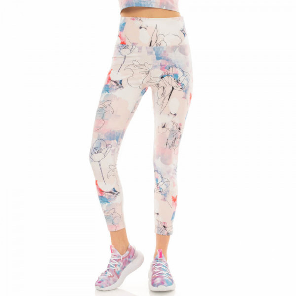 BENATION Printed 7/8 Legging Γυναικείο Κολάν - OFF WHITE