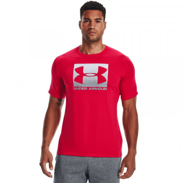 UNDER ARMOUR Boxed Sportstyle Ανδρική Κοντομάνικη Μπλούζα - ΚΟΚΚΙΝΟ