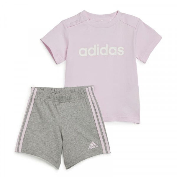 ADIDAS ESS Lineage Organic Cotton Παιδικό Σετ Κορίτσι - ΡΟΖ