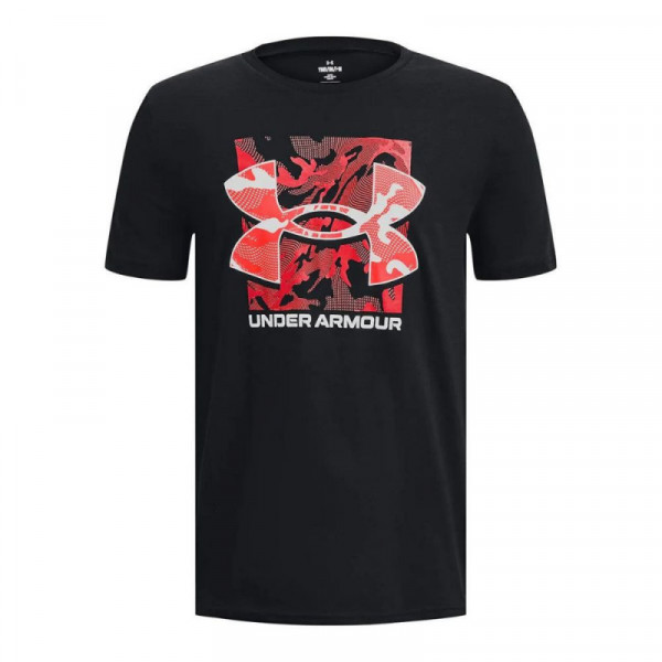 UNDER ARMOUR Παιδική Κοντομάνικη Μπλούζα - ΜΑΥΡΟ