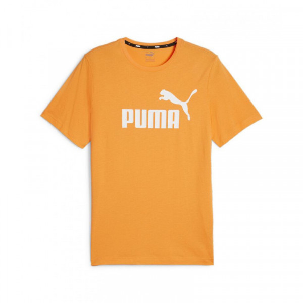 PUMA ESS Logo Ανδρική Κοντομάνικη Μπλούζα - ΠΟΡΤΟΚΑΛΙ