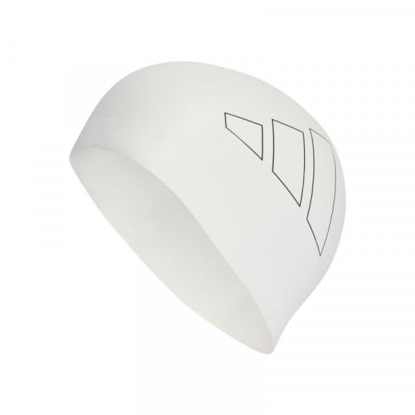 ADIDAS Logo Swim Cap Σκουφάκι Κολύμβησης - ΛΕΥΚΟ