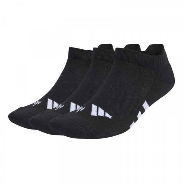 ADIDAS PRF CUSH LOW 3P Unisex Κάλτσες Σοσόνια - ΜΑΥΡΟ