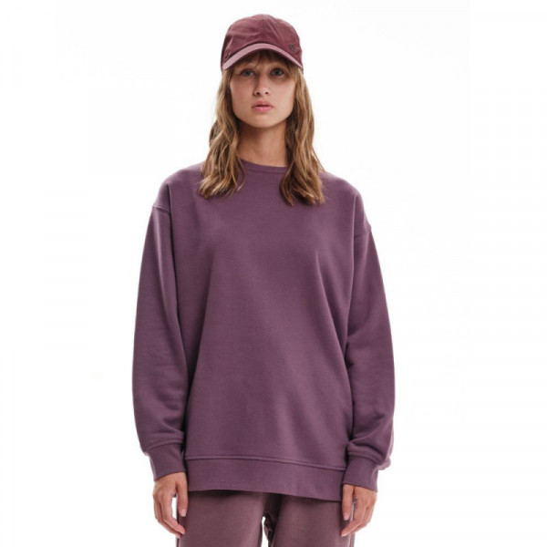EMERSON Γυναικεία Μπλούζα Φούτερ French Terry - D.PURPLE
