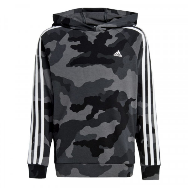 ADIDAS ESS A O P Παιδική Φούτερ Με Κουκούλα - ARMY GREY