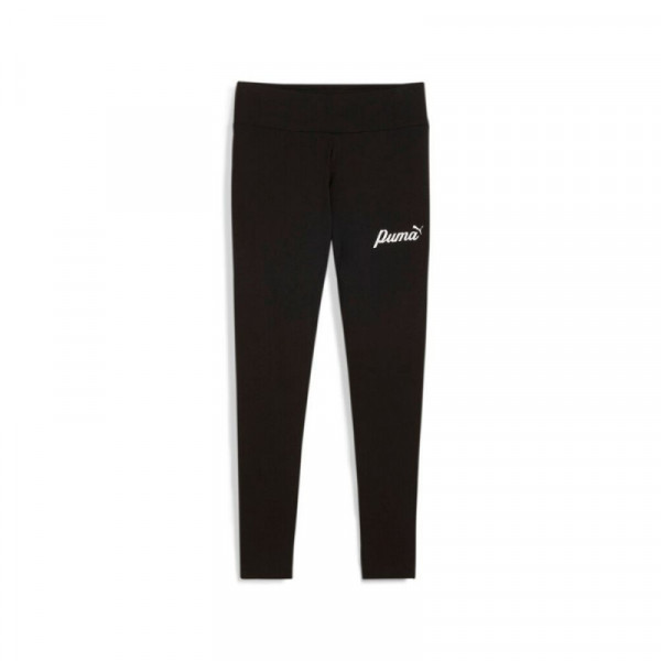PUMA ESS Script Legging Γυναικείο Κολάν - ΜΑΥΡΟ