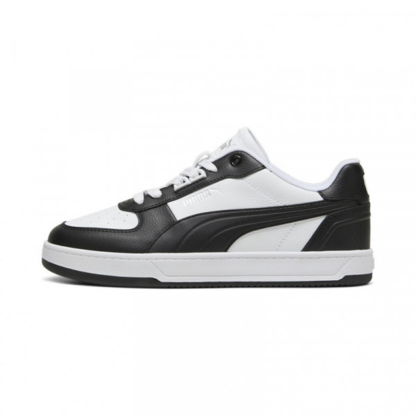 PUMA Caven 2.0 Lux Ανδρικά Sneakers - ΑΣΠΡΟΜΑΥΡΟ