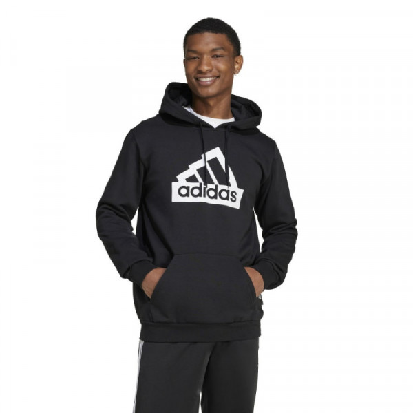 ADIDAS MOD ESS H Ανδρική Φούτερ Με Κουκούλα - ΜΑΥΡΟ