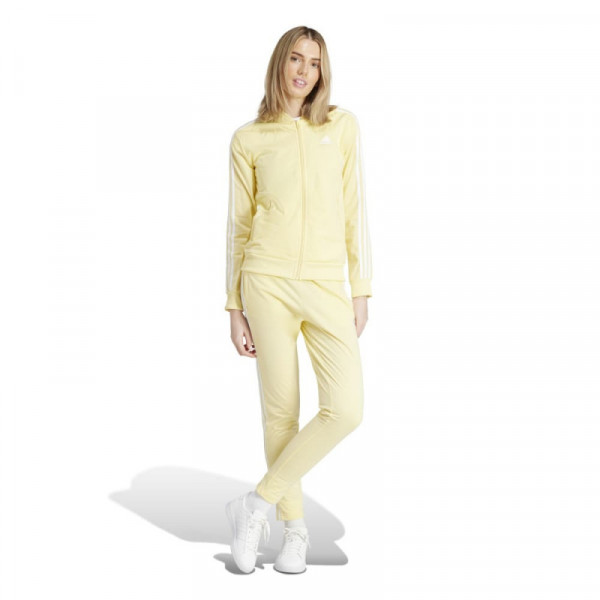 ADIDAS W 3S TR TS Γυναικείο Σετ Φόρμα - ΚΙΤΡΙΝΟ