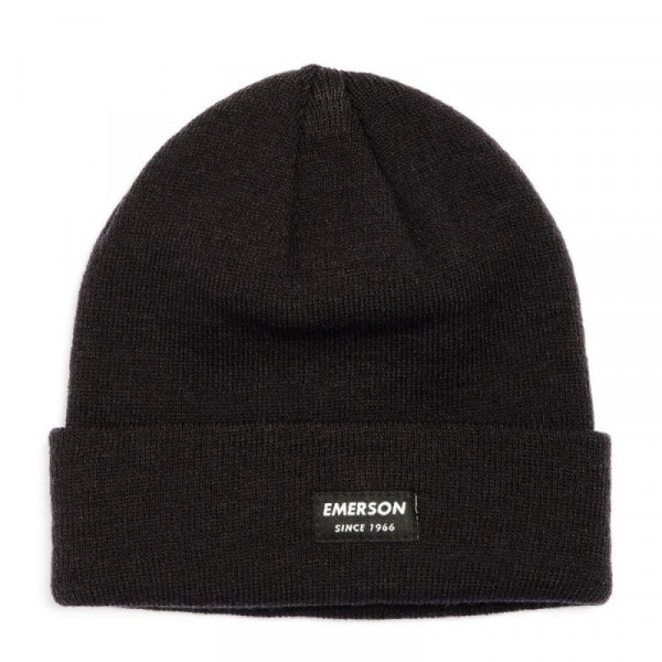 EMERSON Unisex Σκούφος - ΜΑΥΡΟ
