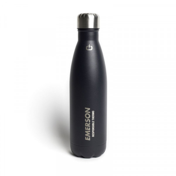 EMERSON Double Wall Vacuum Bottle (500 ml) - ΜΑΥΡΟ