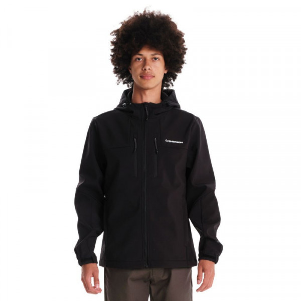 EMERSON M Hooded Bomber Ανδρικό Μπουφάν - ΜΑΥΡΟ