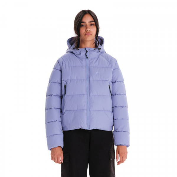 EMERSON W Hooded Puffer Jacket Γυναικείο Μπουφάν - VIOLET